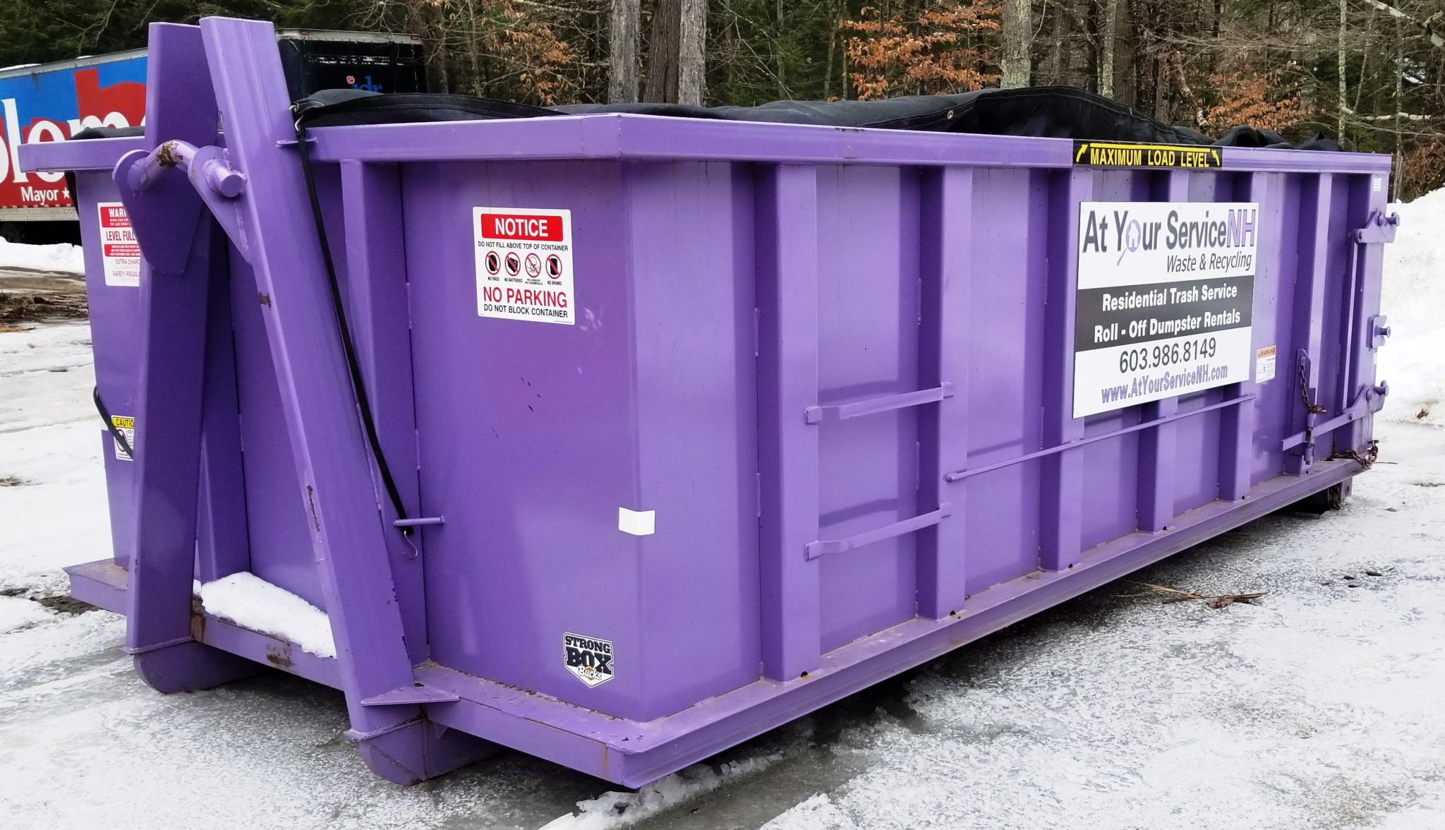 Dumpsters At Your Service NH Dumpster Rental Services